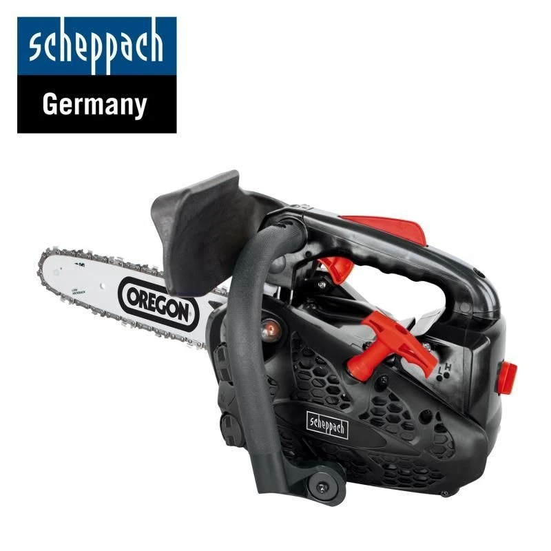 Бензинов верижен трион Scheppach, CSP2540, Черен / Червен